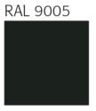RAL 9005 Feinstruktur Matt